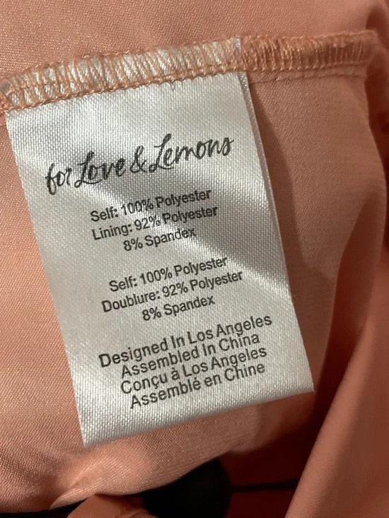 FOR LOVE AND LEMONS JASMINE ROSETTE MAXI DRESS SMALL - Picture 11 of 16